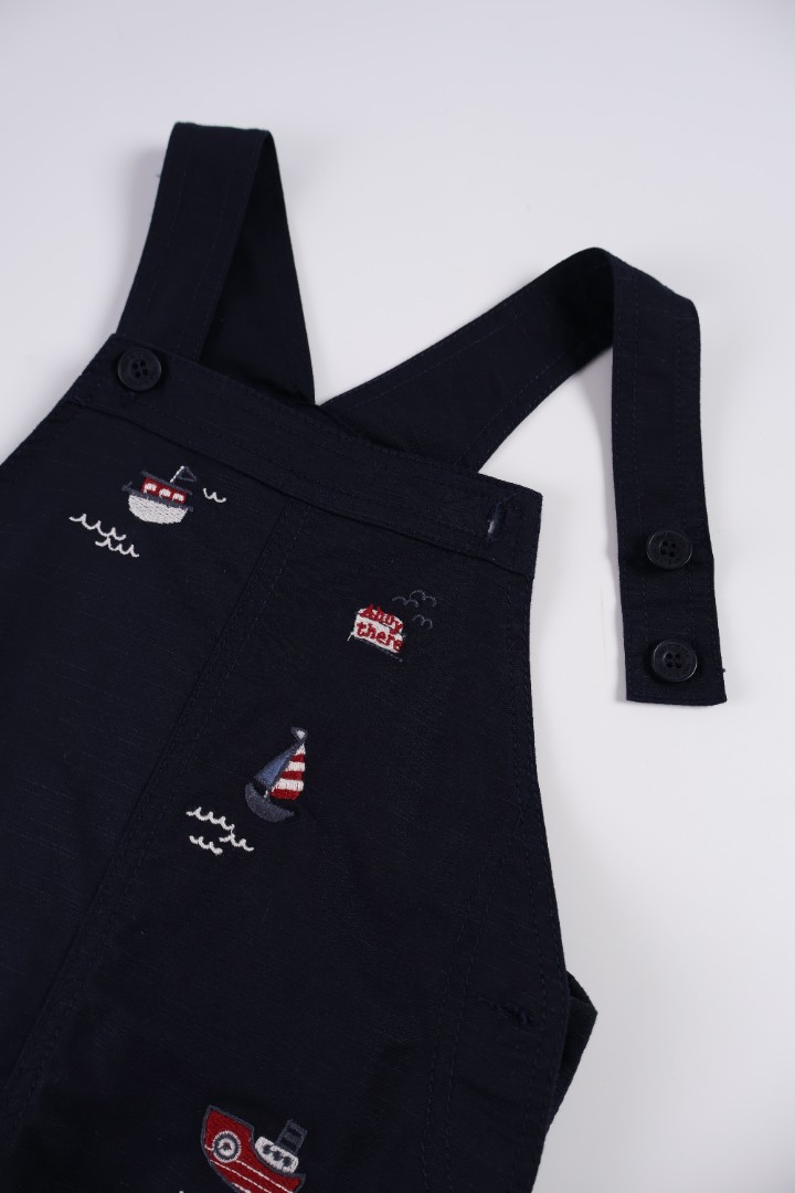 Embroidered Dungaree
