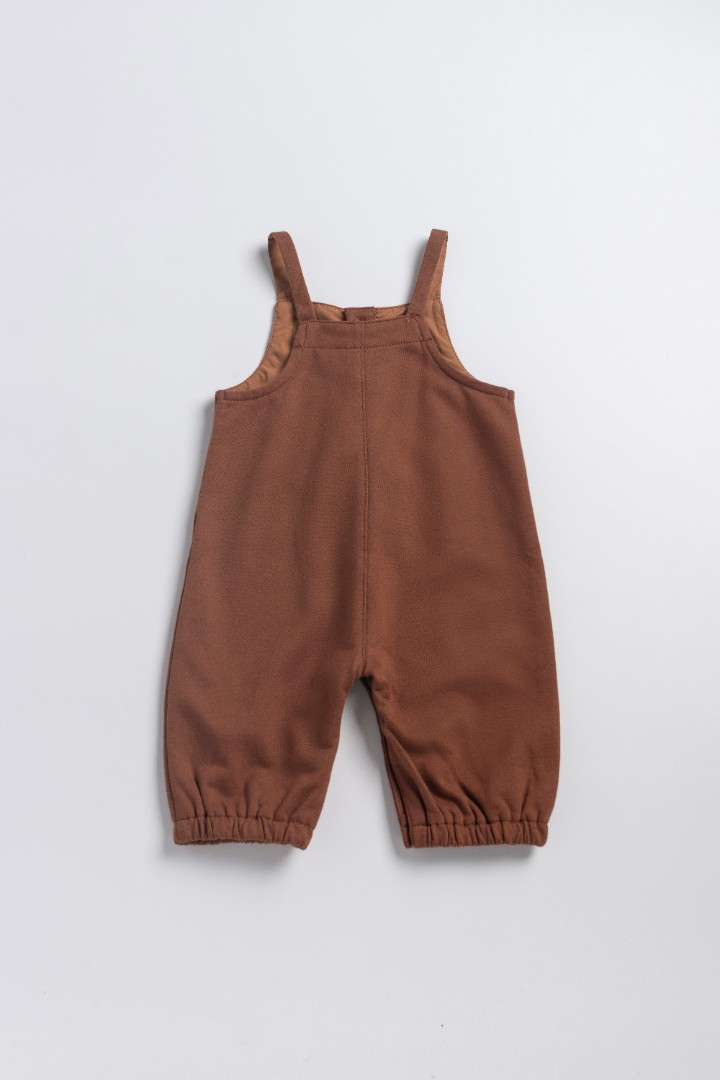 Dungaree with Label Patch