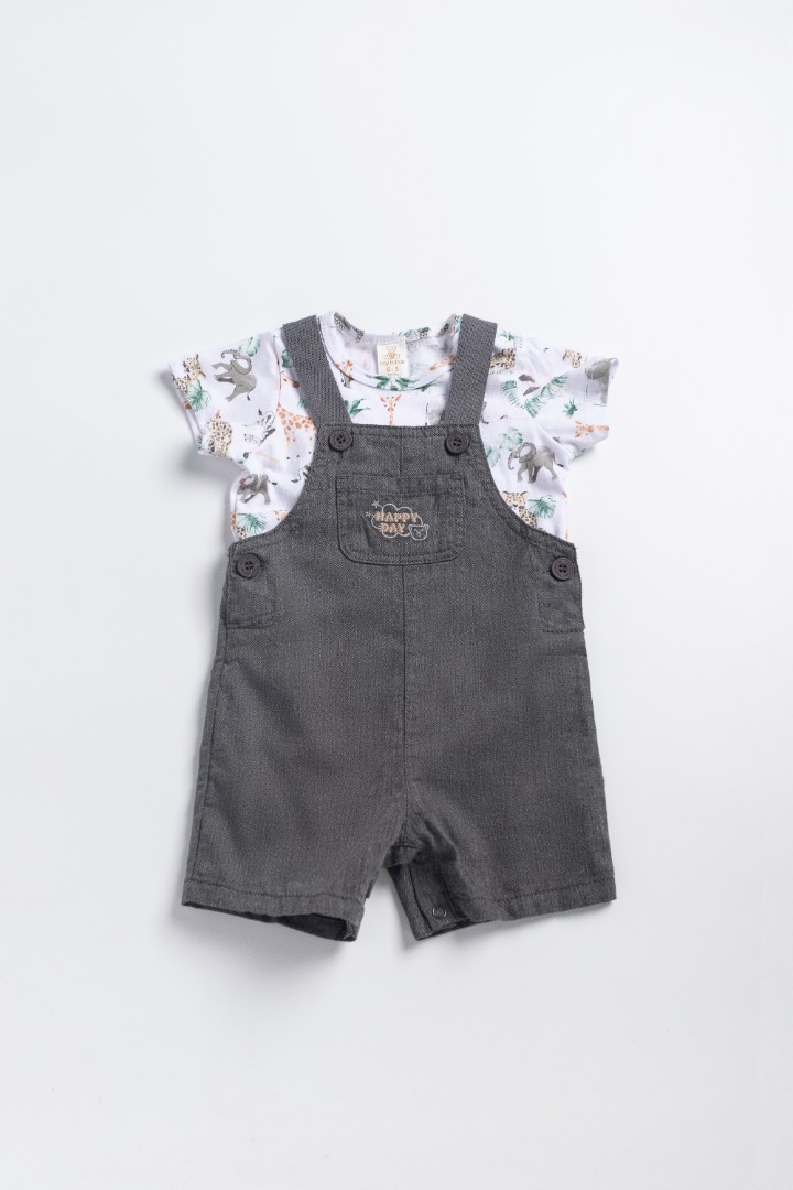 Dungaree with T-Shirt