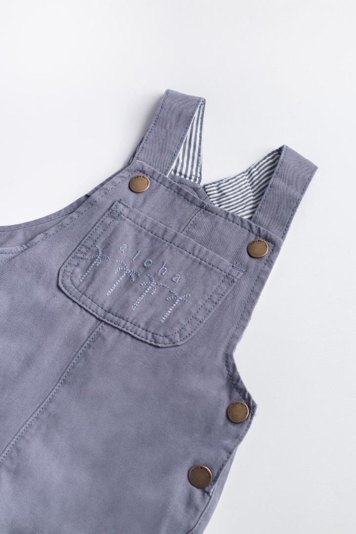 Embroidery Dungaree